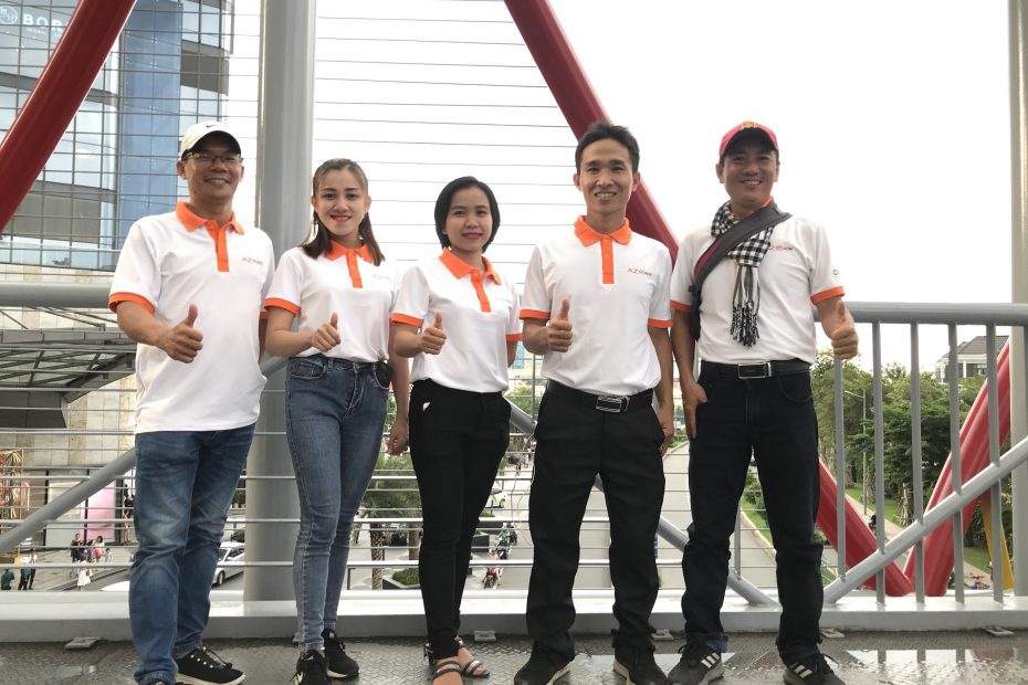 cùng team AZ COACH tham quan Vincom center park