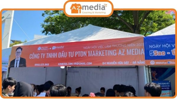 AZ Media trong ngày hội việc làm